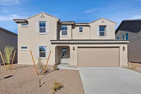 New construction Single-Family house 4499 W Tortolita View Cir, Marana, AZ 85658 plan Slate - image