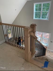 top of staircase