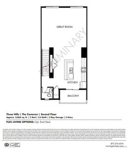 New construction Townhouse house 14412 Pansy Loop, Morrison, CO 80465 The Cameron- photo 5 5