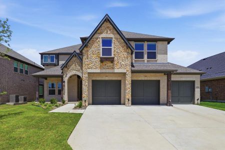 New construction Single-Family house 2276 Valencia Dr, Little Elm, TX 75068 plan Princeton 2F-EW - image