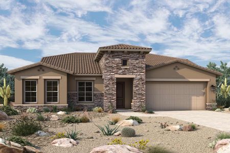 New construction Single-Family house 32505 N 135Th Dr, Peoria, AZ 85383 The Crosscut- photo 0