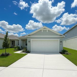 New construction Single-Family house 13037 Sassafras Trl, Parrish, FL 34219 - image