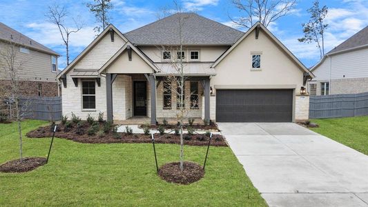 New construction Single-Family house 20922 Whirlaway Green Cir, Tomball, TX 77377 Fredericksburg- photo 0