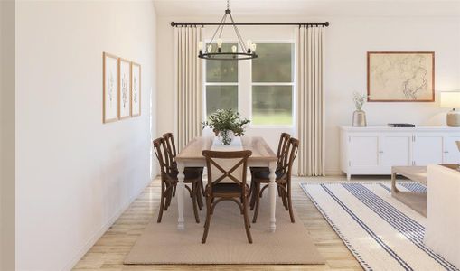 Charming dining area (*Photo not of actual home and used for illustration purposes only.)