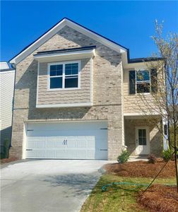 New construction Single-Family house 3652 Dover Run Lane, Loganville, GA 30052 Pembrooke- photo 0