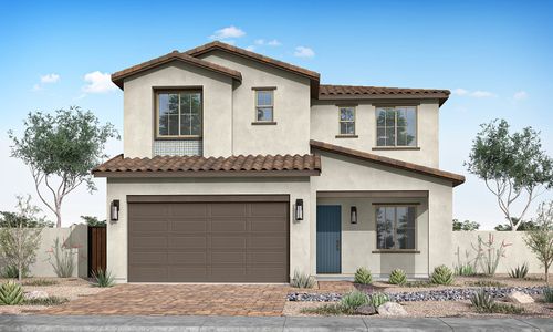 New construction Single-Family house 2231 E Beldi Ct, Queen Creek, AZ 85140 plan Sierra Plan 3509 - image