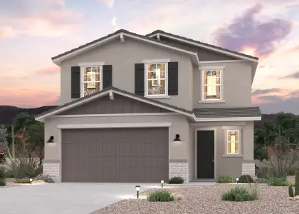 New construction Single-Family house 18190 W Calle Lejos, Surprise, AZ 85387 plan Redwood - image