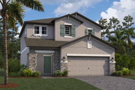 New construction Single-Family house 3031 Misty Marble Dr, Zephyrhills, FL 33540 Marina- photo 0