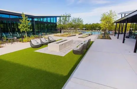 Nelson Village at Easton Park Amenity Center with Pool