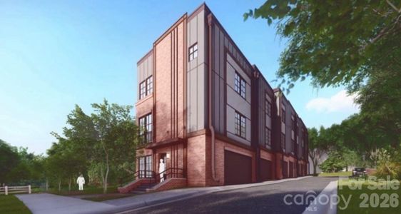 New construction Townhouse house 608 E 16Th St, Charlotte, NC 28206 - image