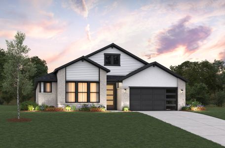 New construction Single-Family house 42115 Nokona Wy, Todd Mission, TX 77316 plan Lynnewood - image