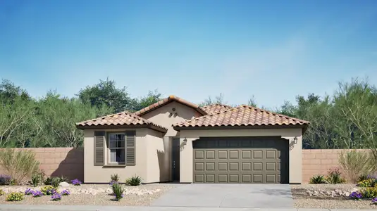 New construction Single-Family house 25725 N 170Th Ln, Surprise, AZ 85387 plan Lewis Plan 3575 - image