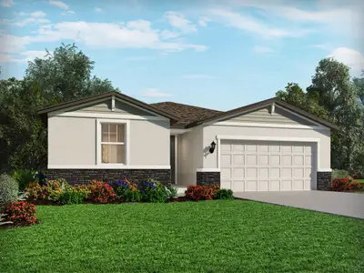 New construction Single-Family house 10436 Abundance Grove Wy, Parrish, FL 34219 plan Essex - image