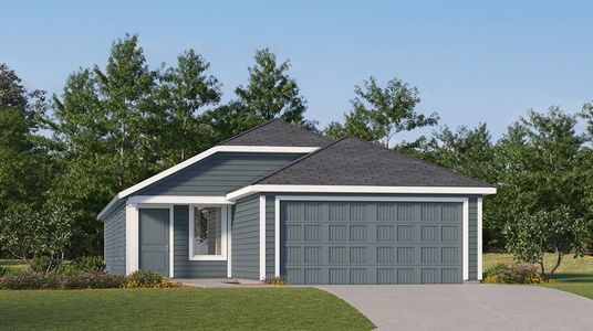 New construction Single-Family house 488 Jones Beach Ln, Jarrell, TX 76537 plan Sentosa - image