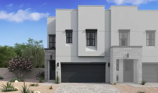 New construction Townhouse house 5824 S 35Th Wy, Phoenix, AZ 85040 plan Marietta II - image