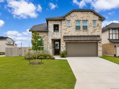 New construction Single-Family house 216 Buttercup Aly, San Antonio, TX 78253 plan Lincoln - image