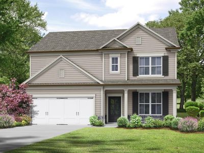 New construction Single-Family house 564 Lillian Wy, Statham, GA 30666 plan The Baxley - image