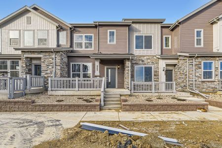 New construction Townhouse house 1936 S Haleyville Way, Aurora, CO 80018 - photo 0