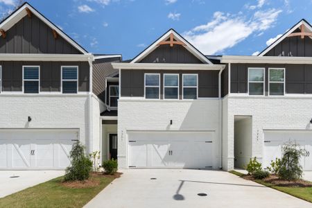 New construction Single-Family house 3241 Wading Heron Wy, Powder Springs, GA 30127 plan Norwood - image