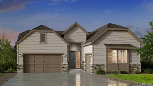 New construction Single-Family house 16645 Black Rose Circle, Parker, CO 80134 - photo 0