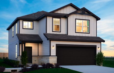 New construction Single-Family house 2981 White Sage Vw, New Braunfels, TX 78130 plan Springfield - image