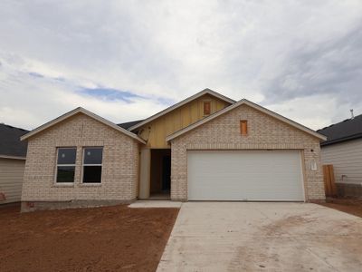 New construction Single-Family house 10112 Majestic Hawk Wy, Buda, TX 78610 plan Moscoso - image