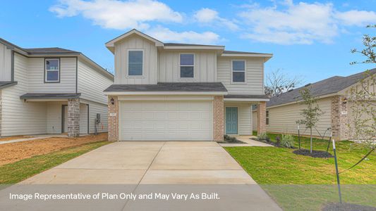 New construction Single-Family house 1226 Avery Ranch Dr, New Braunfels, TX 78130 plan The Franklin - image