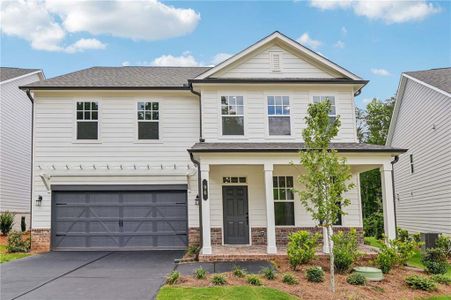 New construction Single-Family house 96 Mayfair St, Dawsonville, GA 30534 Hampstead- photo 0