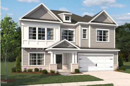 New construction Single-Family house 560 Jocund St, Unit 12, Rolesville, NC 27571 plan Jordan - image