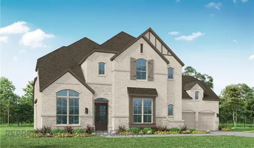 New construction Single-Family house 1116 Twisted Tarpley Ln, Georgetown, TX 78628 plan 608 Plan - image
