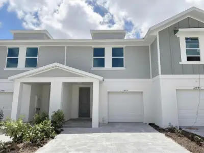 New construction Townhouse house 12949 Sw Forli Wy, Port St. Lucie, FL 34987 plan Pompano - image