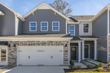 New construction Townhouse house 2327 Sugar Cone Way, Fuquay Varina, NC 27526 The Savannah- photo 0