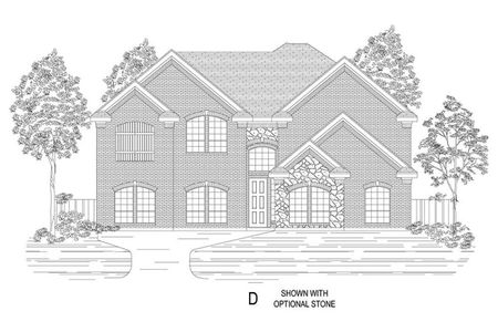 New construction Single-Family house 812 S Hidden Lakes Dr, DeSoto, TX 75115 plan Brentwood 3FSW (w/Media) - image 9