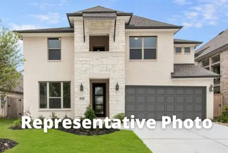 New construction Single-Family house 136 Golden Sage Ave, Georgetown, TX 78633 Alden IX- photo 0