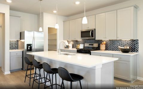New construction Single-Family house 1553 Alsatian Ave, San Antonio, TX 78253 Hughes- photo 0