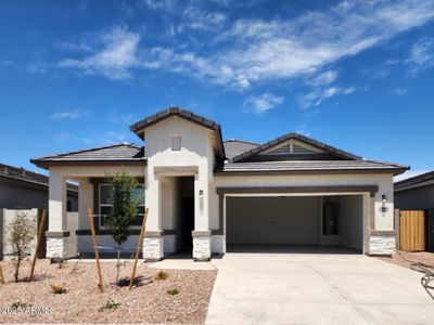 New construction Single-Family house 10624 W Sonrisas St, Tolleson, AZ 85353 Mockingbird - photo 0