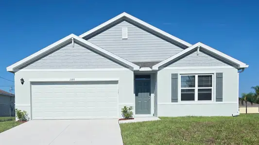 New construction Single-Family house 2008 Olympia Ave Sw, Palm Bay, FL 32908 plan Cali - image