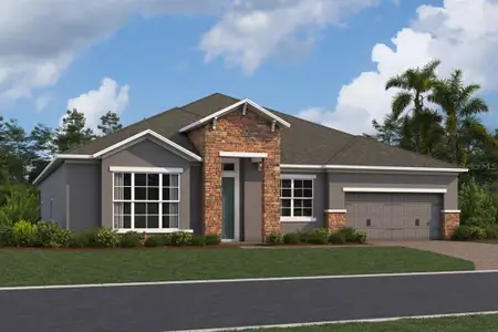 New construction Single-Family house 3326 Wolf Lake Ave, Apopka, FL 32712 plan Corina Xl - image