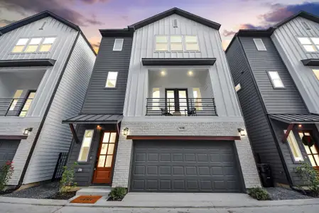 New construction Single-Family house 929 Fisher St, Unit F, Houston, TX 77018 - image