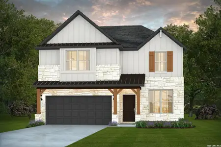 New construction Single-Family house 4859 Whaler, San Antonio, TX 78245 plan Hamilton - image