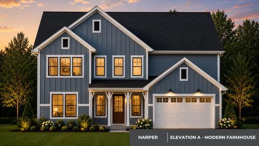 New construction Single-Family house 4100-4126 Dixon Rd, Grimesland, NC 27837 plan Harper - image