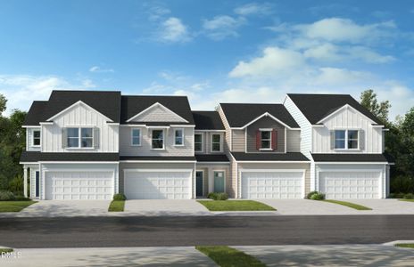 New construction Townhouse house 1203 Jomoca Dr, Durham, NC 27703 - image
