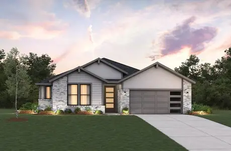 New construction Single-Family house 41406 Threadgill Wy, Montgomery, TX 77316 plan Langston - image