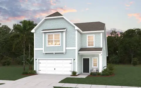 New construction Single-Family house 108 Abercom Place Dr, Moncks Corner, SC 29461 plan Hawthorne - Single Family Homes - image