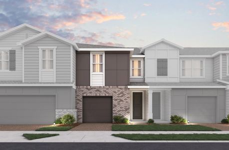 New construction Townhouse house 723 Southern Edge Way, Sanford, FL 32771 Magnolia- photo 0