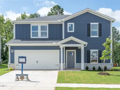 New construction Single-Family house 3861 Rosebush Dr, Zebulon, NC 27597 plan Sherwood - image