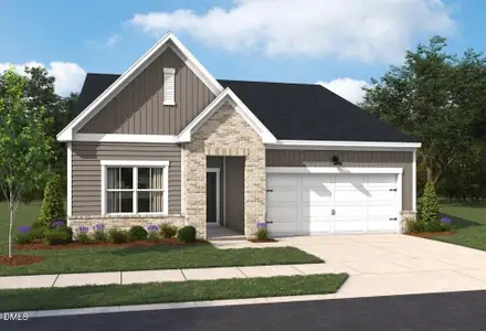 New construction Single-Family house 106 Moonflower Ln, Wilson's Mills, NC 27520 plan Craven - image