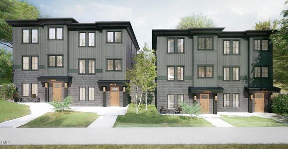 New construction Condo house 1017 N Buchanan Blvd, Unit A, Durham, NC 27701 - image