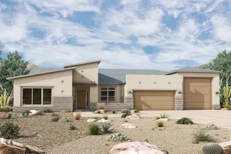 New construction Single-Family house 18161 E Creosote Dr, Queen Creek, AZ 85142 plan The Dorada - image