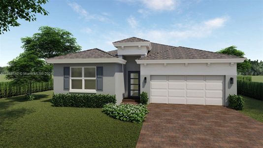 New construction Single-Family house 1481 Se 6Th Street, Homestead, FL 33033 Davenport- photo 0